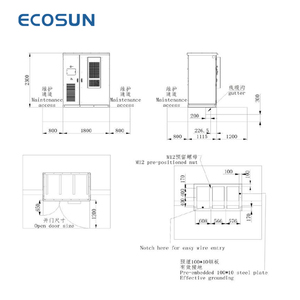 מערכת אחסון אנרגיה סולארית תעשייתית ESCOSUN 100 קילוואט 215 קילוואט-שעה, מקוררת אוויר, חכמה, עבור מפעלי פלדה - Product Image 5