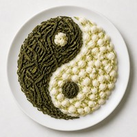 Thé vert au jasmin en vrac 500g – Ingrédient parfumé en gros pour les salons de thé et les boutiques de lait au thé