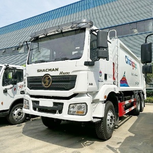 รถบรรทุกขยะดีเซล Shacman H3000 เกียร์ธรรมดา สภาพใหม่ รถขนส่งขยะ - Product Image 3