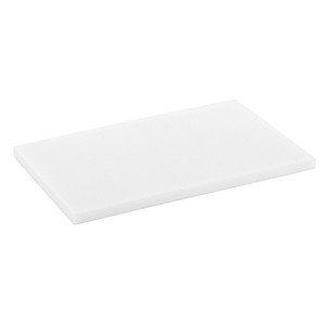 Planche à découper en polyéthylène blanc 24 × 15 × 1 h cm - Product Image 1