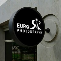 Publicité Logo personnalisé rond publicité caissons lumineux signalisation extérieur entreprise magasin signe lumières circulaire led boîte à lumière signe