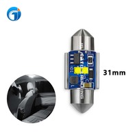 Ampoule LED Festoon Wistome JG CANBUS C5W sans erreur 41MM 39MM 36MM 31MM 28MM pour éclairage de dôme, lecture de cartes et plaque d'immatriculation