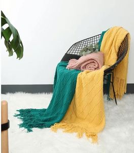 NUEVA Manta Decorativa de Punto Súper Suave, Acrílica, Texturizada, Ligera, para Cama y Sofá - Product Image 4