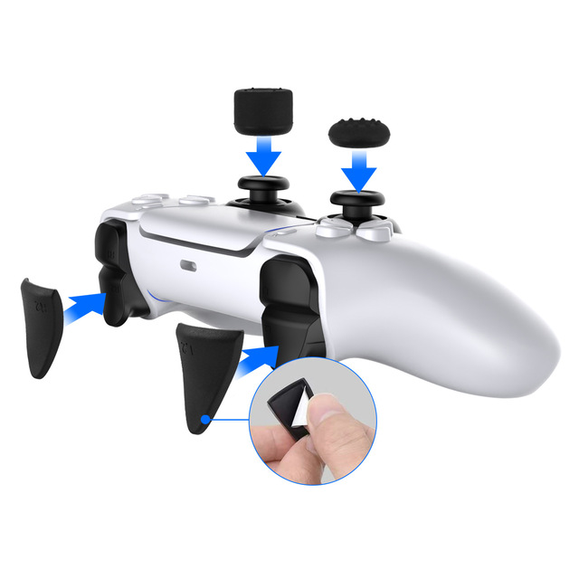 P5 Joystick Button protection Cap Silicone Nail Anti-scratch Cover Shell Rocker L/R2 Grip Set Game Peripheral Accessories
