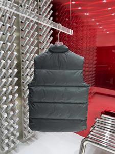 Veste d'hiver matelassée de marque de haute qualité pour homme, gilet bomber, veste marine foncé, vêtements pour homme - Product Image 3