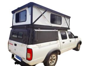 XINYI Tienda de Campaña Plegable para Camioneta, Carpa de Aluminio para Camioneta, Tienda de Campaña Rígida con Toldo para <span class=keywords><strong>Ford</strong></span> F150 Nissan Tp07b - Product Image 1