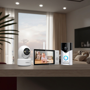 Srilome DH050 giám sát Kit 8MP HD mini máy ảnh CMOS cảm biến IP66 lưu trữ đám mây báo động I/O H.265 xem 120 nhà mạng máy ảnh - Product Image 5