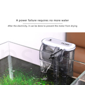 Treo Bể Cá Điện lọc với Hiệu ứng thác nước bên ngoài Aquarium máy bơm không khí cho các tính năng nước hồ cá & phụ kiện - Product Image 4