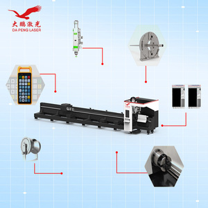 เครื่องตัดท่อไฟเบอร์เลเซอร์รุ่น G-series (ระบบป้องกันวัสดุตกหล่นด้านข้างแบบสองช่อง) - Product Image 1