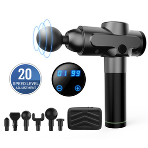 2020 Amazon Hot Selling EM02 Fitness Handheld muscle quick rechargeable body vibration gun massager <span class=keywords><strong>theragun</strong></span> - Product Image 1