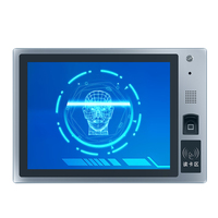 Tablette industrielle tout-en-un Android Zhichun 12,1 pouces avec double port LAN, montage encastré, caméra et lecteur d'empreintes digitales