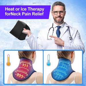 Borsa di Ghiaccio in Gel Riutilizzabile per Impacchi Caldi/Freddi, Sollievo dal Dolore a Spalle e Collo, Impermeabile e Portatile - Product Image 2