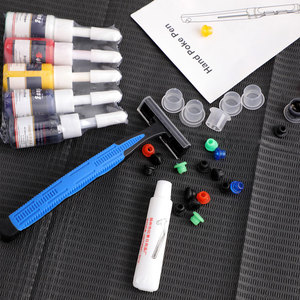 Kit Completo de Pluma Manual para Tatuajes, Herramienta de Tatuaje con Mango Negro para Entrenamiento en Escuelas de Tatuaje y Práctica para Principiantes - Product Image 4