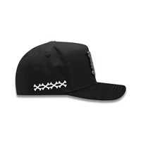 Gorra de Béisbol Unisex Personalizada al por Mayor con Logotipo Bordado, 5 Paneles, Forro de Satén, Transpirable e Impermeable, con Piel de Ante y Pines Metálicos