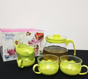 Théière en verre à marque privée 2026 avec infuseur amovible en acier inoxydable, ensemble théière en verre Kung Fu - Product Image 6