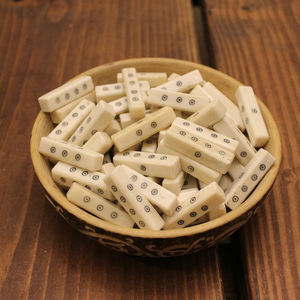 High Quality Natural Bone Gaming <b>Dice</b> for Board Games - Product Image 1