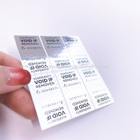 Hologramme laser 3d transparent personnalisé étiquette de sécurité autocollant hologramme de carte d'identité