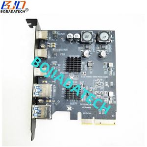 Fabrieksgroothandel 5 * 10Gbps USB 3.2 PCI Express 4X PCI-E X4 naar 3 Type-C + 2 Type-A connector uitbreidingsadapterkaart op voorraad - Product Image 4