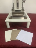 RH-D100A Square Grammage Sample Cutter for Accurate Paper Basis Weight Testing with Durable Blade ISO 536 Standard 1% Accuracy