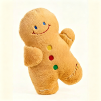 Oreiller Bonhomme en pain d'épices 2026 Nouveau cadeau d'anniversaire Peluche Jouet en peluche pour filles Oreiller à câliner