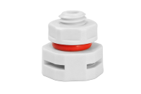 Bouchon de valve à gaz en nylon respirant étanche IP68, dissipation de chaleur haute température, lampes d'extérieur, anti-poussière, vis en plastique M8