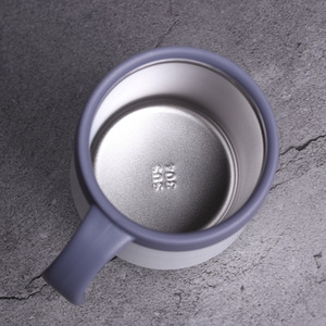 Gobelet isotherme à double paroi <span class=keywords><strong>2023</strong></span>, tasse thermique, tasses en acier inoxydable, tasse à café avec poignée - Product Image 4