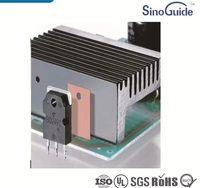 Matériau de haute valeur en fibre de verre, isolant thermiquement conducteur, coussin thermique haute tension, PCM, alimentation électrique/électronique automobile