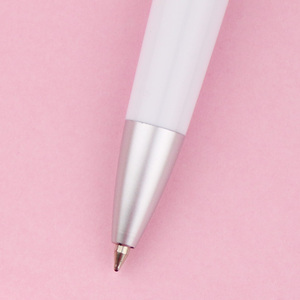 Custom 1.0mm canetas esferográficas para escola e escritório Colorido plástico promocional caneta personalizada bola caneta
