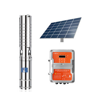 एसी/डीसी एकल चरण 2200w 9m 3/h 135 मीटर अधिकतम सिर सौर ऊर्जा पंप में ब्रशलेस सौर - Product Image 1