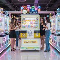 Machine de jeu d'arcade à grue à griffes robuste, mouvement fluide, distributeur de jouets pour peluches lourdes