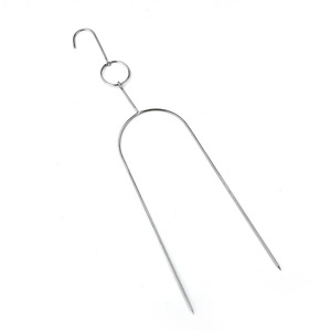 Brochettes de <span class=keywords><strong>barbecue</strong></span> Yolecen en acier inoxydable à trois couches de style hongkongais, épaisses, pour ailes de poulet, brochettes Pipa, brochettes pour porcelets, <span class=keywords><strong>barbecue</strong></span> - Product Image 3