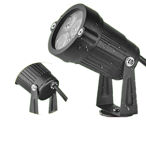 Bán buôn 3 Wát RGB đầy màu sắc LED vườn đèn ngoài trời không thấm nước Die-cast nhôm ba-bead mặt đất chèn vườn chiếu sáng - Product Image 1