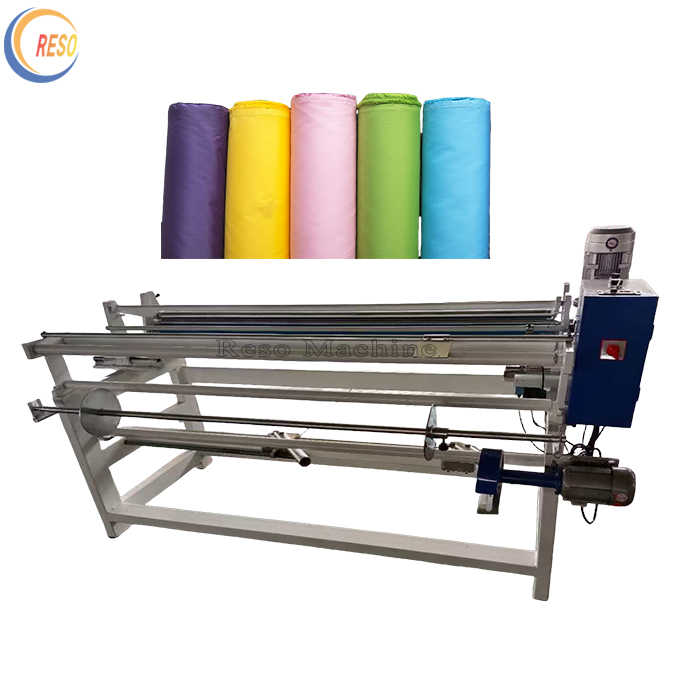 Automatic Cloth Fabric Rewinder Roller Textile Fabric Bias Rolling and ...