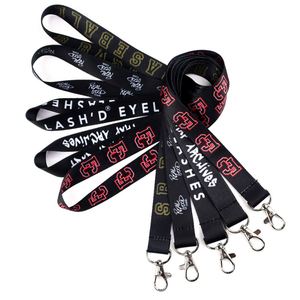 High Quality Custom Red Color BreakAway Easy Release <b>Polyester</b> Printed logo <b>Lanyards</b> with Safety Buckle - Product Image 3