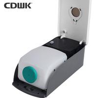 CDWK Plastique ABS rechargeable 1000ml Distributeur automatique de savon mousse liquide mural sans contact