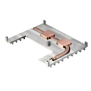 Disipador de Calor Industrial Chuan Yue, Radiador de Tubo de Cobre CY-R-L-0001, Rectificado con Precisión para Electrónica - Product Image 1