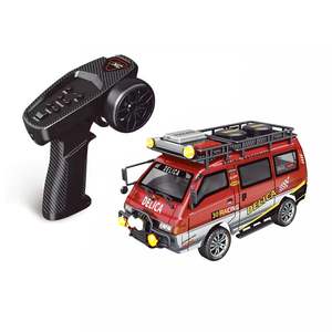 <span class=keywords><strong>Mitsubishi</strong></span> Autorización 1:24 RC Car Delica Luces LED altamente detalladas 2,4G Control remoto proporcional digital Material de metal - Product Image 3