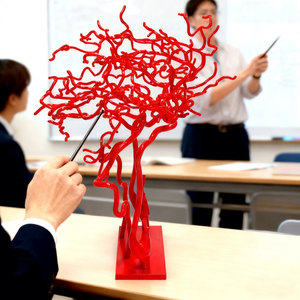 Модель кровеносных сосудов головного мозга человека, красная, 3D, анатомическая, модель мозговой артерии, сонной артерии для медицинского обучения, с CE и ISO - Product Image 4