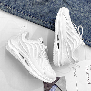 Zapatillas informales de alta calidad para hombre, parte superior de tela de malla transpirable, suela elástica, zapatos cómodos para caminar, zapatos de talla grande para verano - Product Image 6