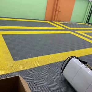 Losetas de Vinilo PVC Resistentes para Piso de Garaje, Fáciles de Instalar, para Garajes Privados, Instalaciones Deportivas y Hoteles, Venta Directa de Fábrica - Product Image 2