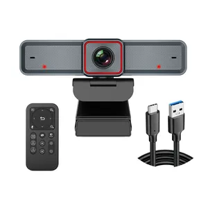Cámara web para juegos de ordenador, webcam de 8 megapíxeles, HD, 1080p, usb, zoom digital, autoenfoque, 30fps, con control remoto
