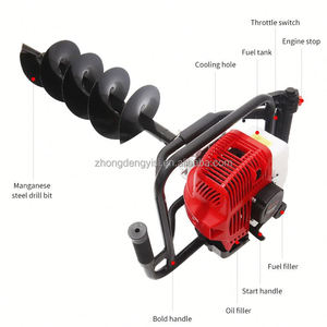 High-Power 1.25KW Multi-purpose Earth <b>Auger</b> <b>Drill</b> Machine Cheap Price Spiral Excavator Seeder for Farm Use - Product Image 4