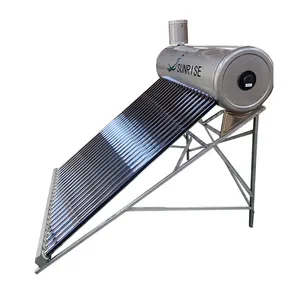 Domestic 200L evacuated tube solar water heater