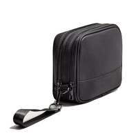 Logo personnalisé en cuir de galets pour hommes, bracelet de toilette lavage douche cosmétique organisateur Dopp Kit voyage salle de bain trousse de toilette pour hommes