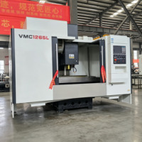 Machine de fraisage CNC VMC1265 à rigidité élevée, équipement de découpe de métaux, vente directe d'usine, certifiée CE