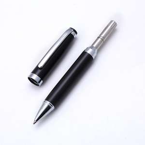 Promotion Gift Customizable Company Logo Roller Ballpoint <b>Pen</b> Black Metal Twist 0.7 mm Writing Width <b>Novelty</b> Brass Body - Product Image 6