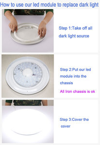 Mới 110Lm/W 2835 12W 18W 24W dễ dàng thay thế nguồn sáng truyền thống 220V,230V AC LED mô-đun ánh sáng - Product Image 5