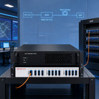 Multiplexeur à fibre optique double fenêtre 1310/1550 nm sans alimentation, équipement de transmission BIDI à fibre unique montable en rack 1U