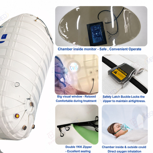 Chambre hyperbare à oxygène souple pour usage domestique, une personne, 2.0 ATA, 1.3 ATA, 1.5 ATA, cabine à oxygène haute pression - Product Image 5
