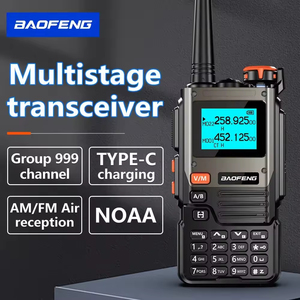 Talkie-walkie Baofeng UV-K61 Balayage de Fréquence AM 999CH Bande Aérienne Radio Portable Sans Fil Bidirectionnelle Analogique Type-C GMRS Interphone - Product Image 2